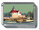 Lobstering at the Cuckolds 2" x 2 3/4" Acrylic Magnet