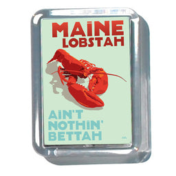 Maine lobster 2" x 2 3/4" Acrylic Magnet - Maine
