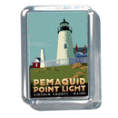 Pemaquid Point Light 2" x 2 3/4" Acrylic Magnet - Maine