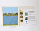 Sailboats at Sandy Neck Art Print 8" x 10" Travel Poster - Massachusetts