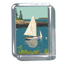Sailing Long Cove 2" x 2 3/4" Acrylic Magnet