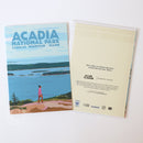 Bec's Walk on Cadillac Mountain 5" x 7" Notecard - Maine