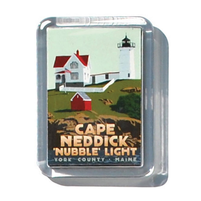 Cape Neddick "Nubble" Light 2" x 2 3/4" Acrylic Magnet - Maine