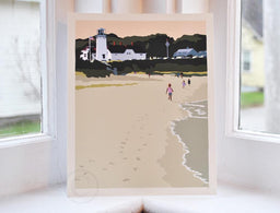 Chatham Lighthouse Kids Art Print 8" x 10" Wall Poster - Massachusetts