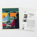 Cruisin' Towards the Light Art Print 8" x 10" Wall Poster By Alan Claude