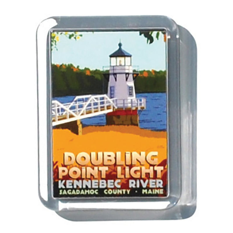 Doubling Point Light 2" x 2 3/4" Acrylic Magnet - Maine