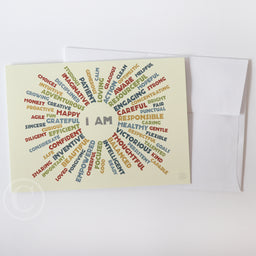 I Am Youth Midfulness  Notecard 5" x 7"  - Maine