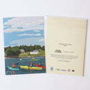 Kayaking in Port Clyde 5" x 7" Notecard - Maine