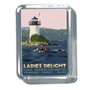 Ladies Delight Lighthouse 2" x 2 3/4" Acrylic Magnet - Maine