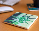 Statue Of Liberty Art Drink Coaster - New York