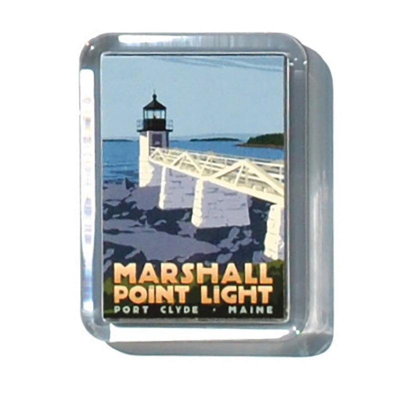 Marshall Point Light 2" x 2 3/4" Acrylic Magnet - Maine