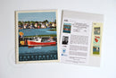 Portsmouth Lobster Boat Art Print 8" x 10" Travel Poster - New Hampshire