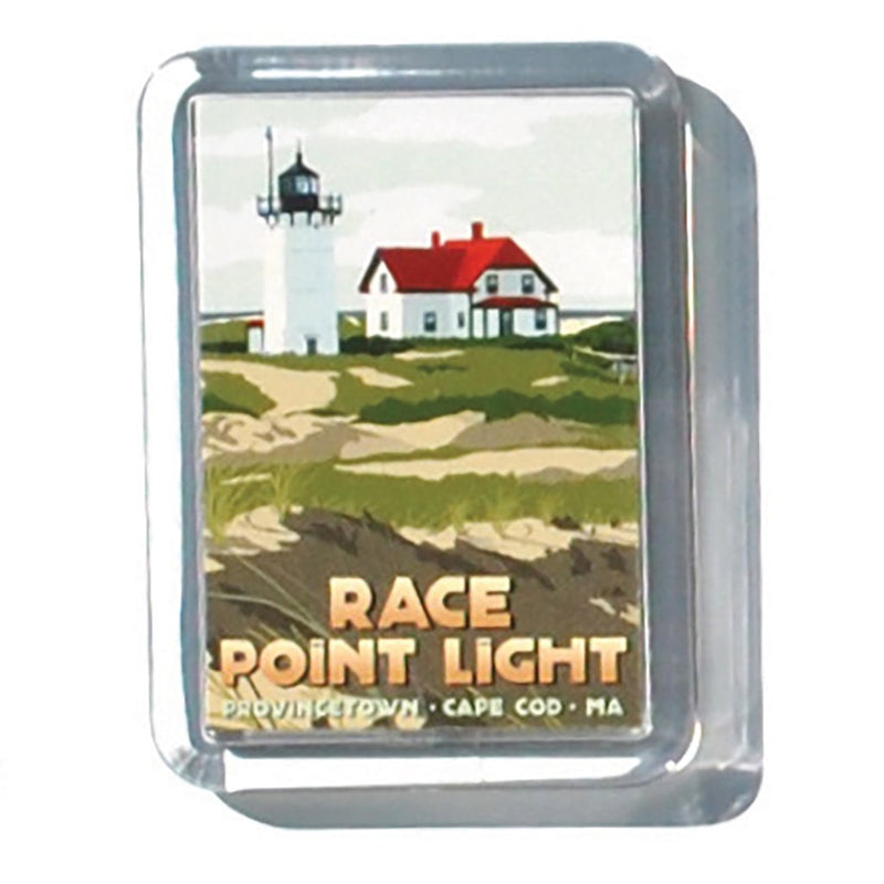 Race Point Light 2" x 2 3/4" Acrylic Magnet - Massachusetts