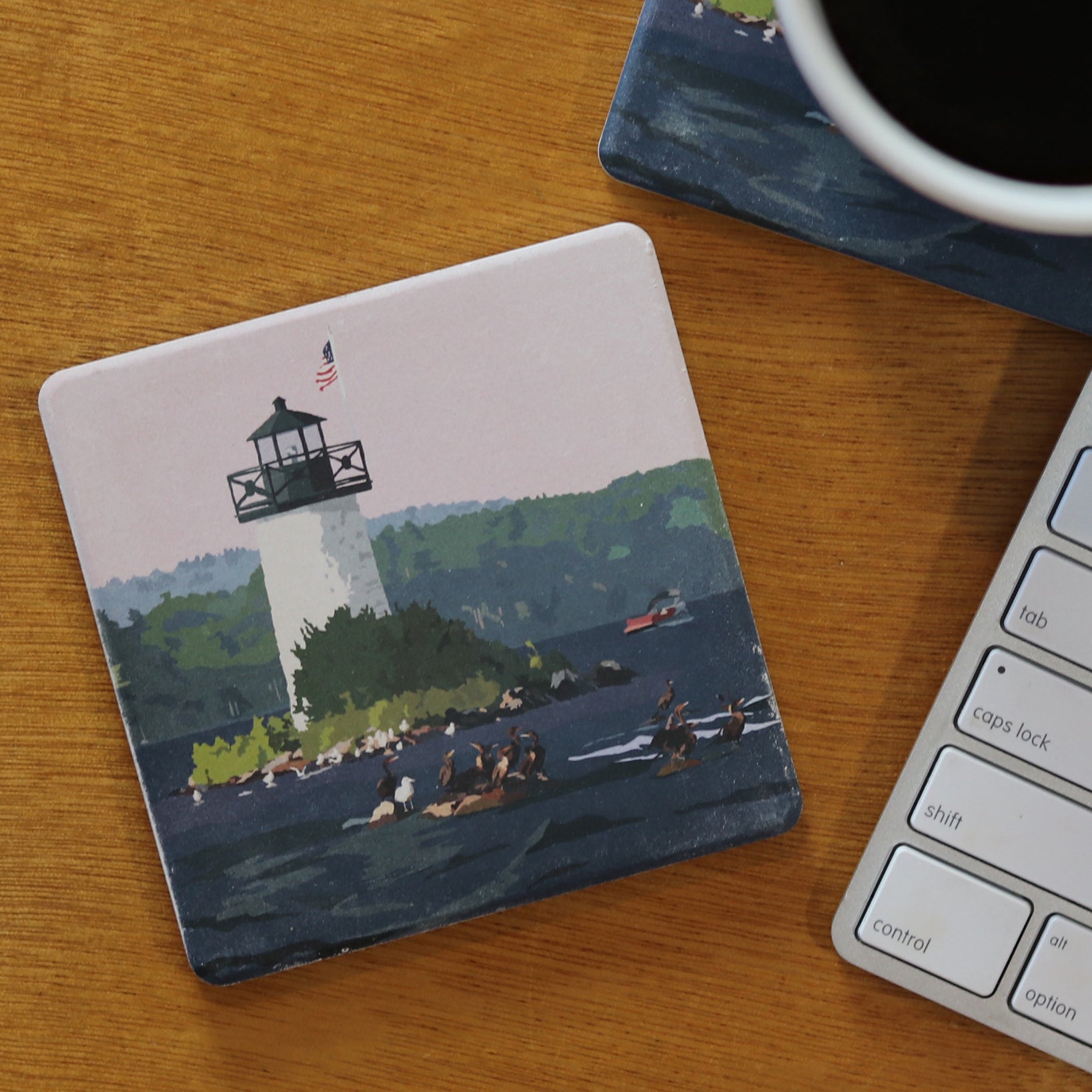 Sunset at Ladies Delight Art Drink Coaster
