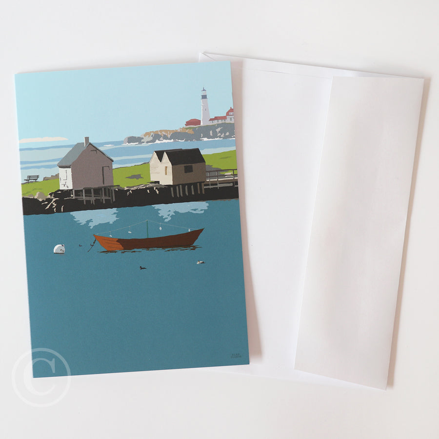Willard Beach  Notecard 5" x 7"  - Maine
